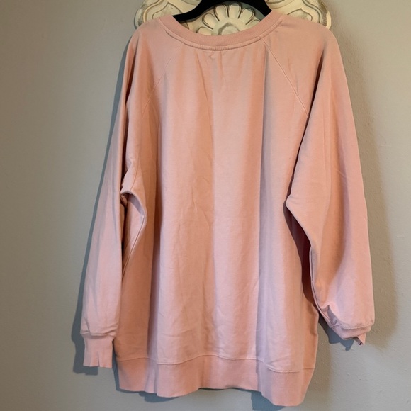 Wildfox Coffee & Sunshine Tunic Pink Sweatshirt - Picture 4 of 6